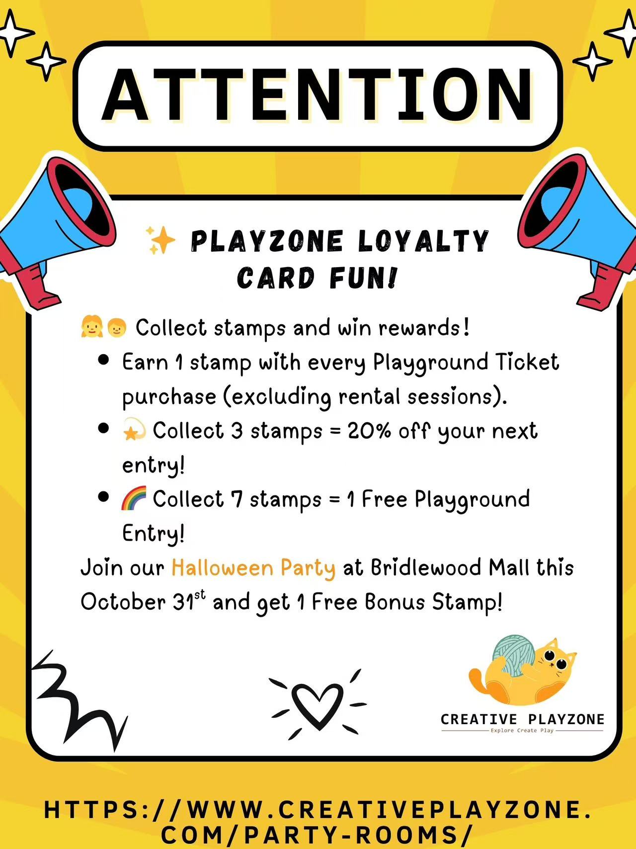 Special promotion poster